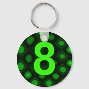 Llavero Número 8