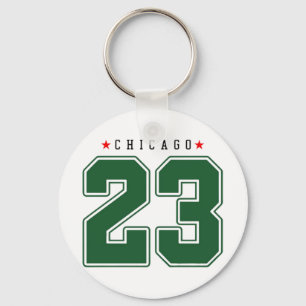 Llavero Número de equipo Chicago 23