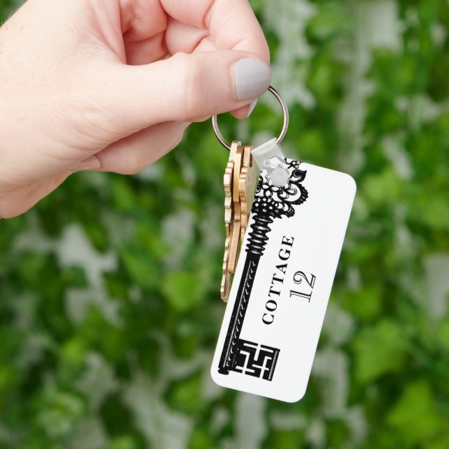 Llavero Número de habitación Rental Business Skeleton Key  (Mano)