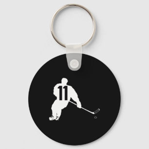 Llavero Número de Hockey Once 11 