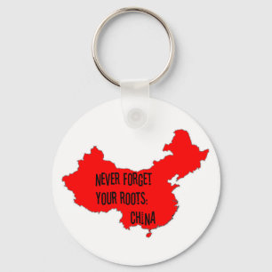 Llavero Nunca olvides tus raíces: China