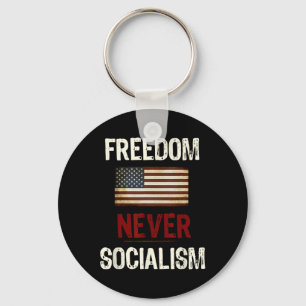 Llavero Nunca Socialismo Antisocialista Republicano
