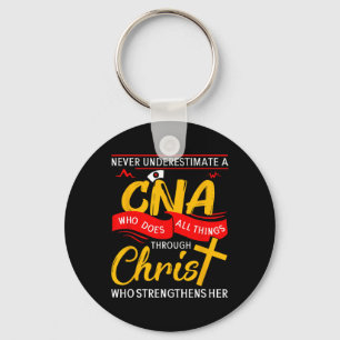 Llavero Nunca Subestimes A Un Cna Que Hace Todas Las Cosas