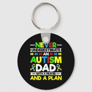 Llavero Nunca Subestimes A Un Padre Autismo - Awarene Del 