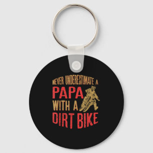 Llavero Nunca Subestimes A Un Papa Con Una Bicicleta Sucia