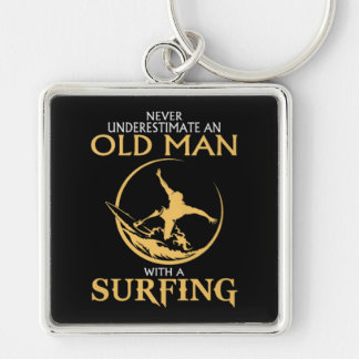 Llavero Nunca Subestimes A Un Viejo Con Surf