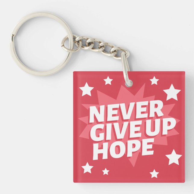 Llavero Nunca te desanimes  (Frente)