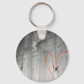 Llavero Nunca un error