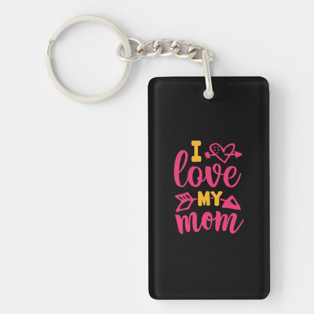 Llavero Nurse Gift | Amo A Mi Mamá (Frente)