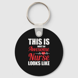 Llavero Nurse Gift   Esto Es Lo Que Una Enfermera Impresio