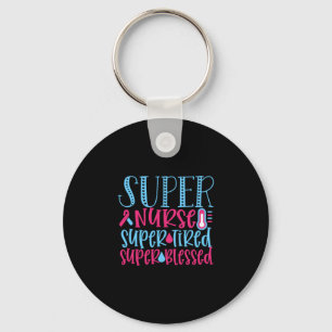 Llavero Nurse Gift Super Enfermera supercansada