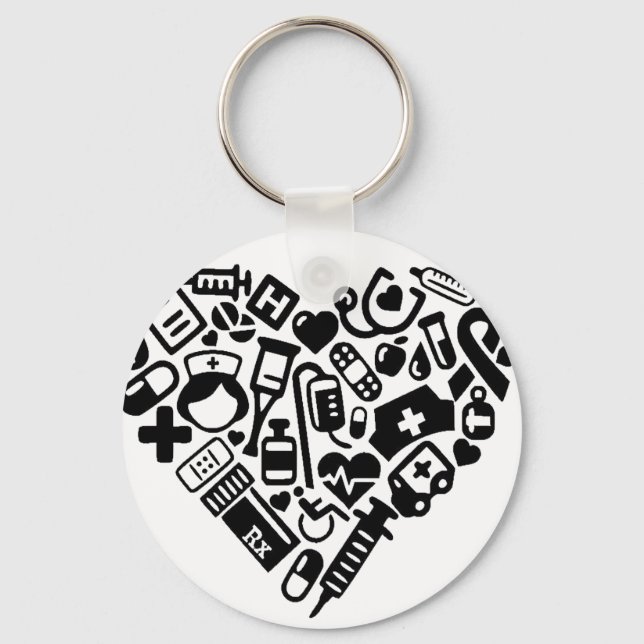Llavero Nurse HEART (Anverso)