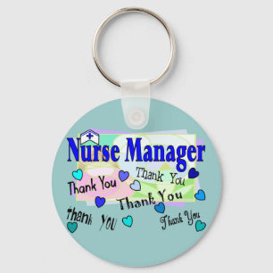 Llavero Nurse Manager THANK YOU