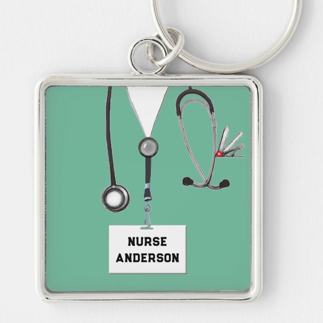 Llavero Nurse Novedad Gift (Frente)
