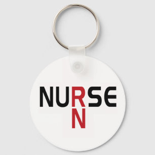 LLAVERO NURSE RN KEYCHAIN