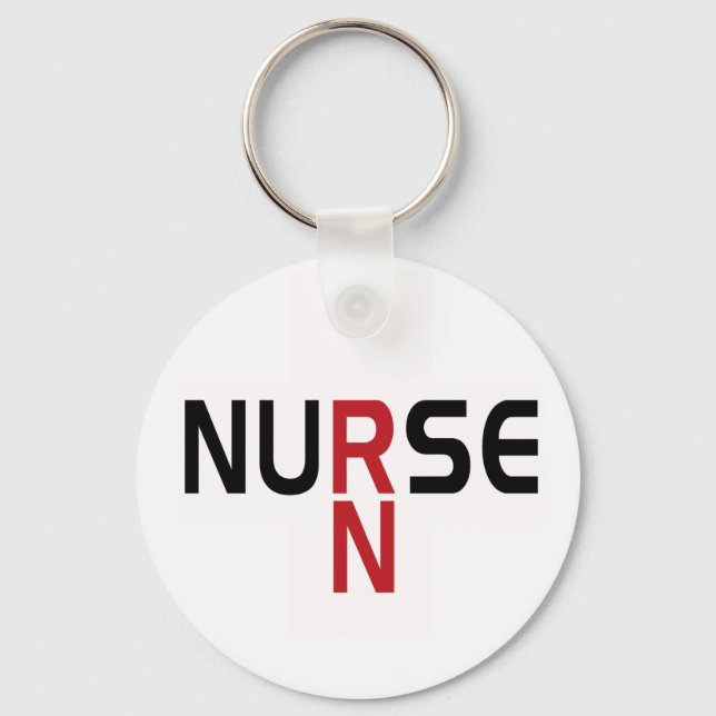 LLAVERO NURSE RN KEYCHAIN (Anverso)