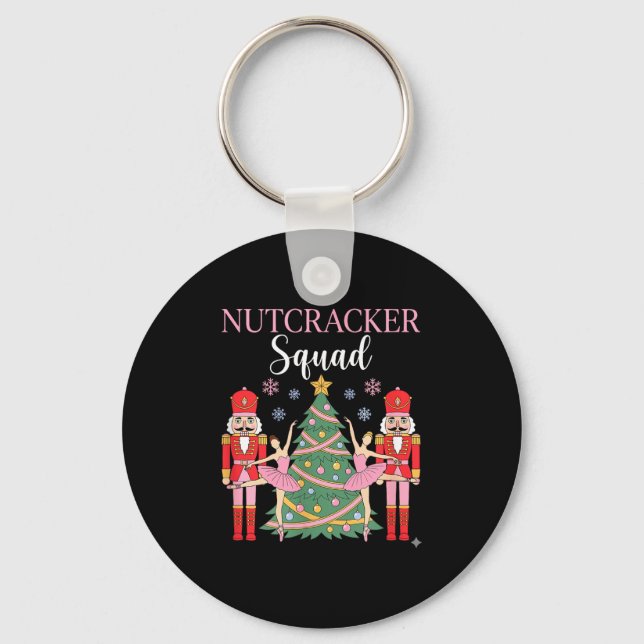 Llavero Nutcracker Ballet Christmas Ballerina Nk Dance Squ (Anverso)