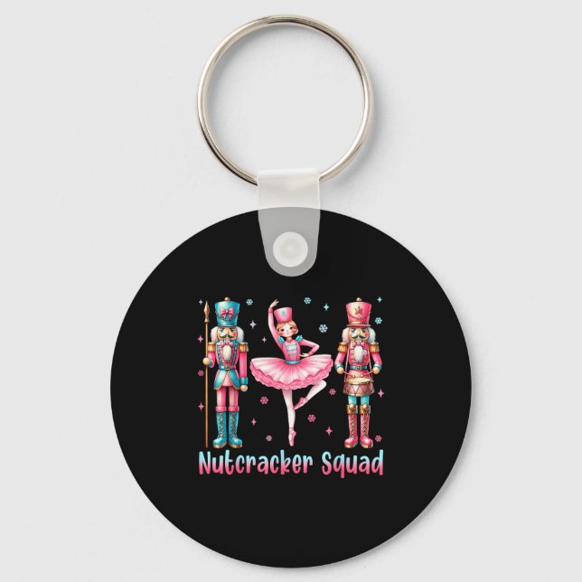 Llavero Nutcracker Squad Ballet Dance Merry Christmas Wome (Anverso)
