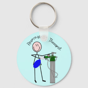 Llavero O2 del terapeuta respiratorio y diseño del bolso