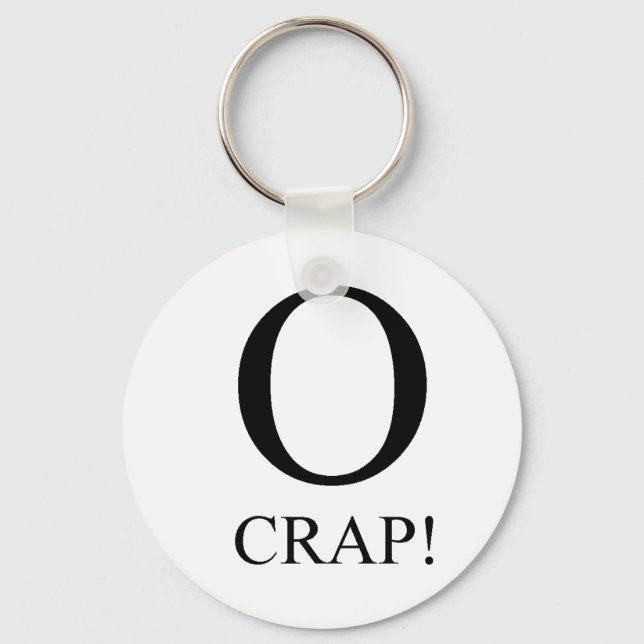 Llavero O Crap keychain (Anverso)