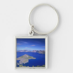 Llavero O, Crater Lake NP, Wizard Island y Crater