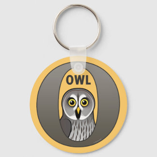 Llavero O es para Owl