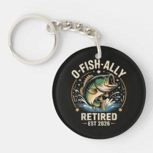 Llavero O-Fish-Almente Retirado 2026 Pescador Pesca