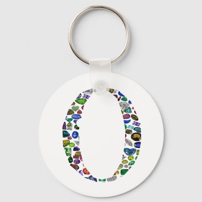 Llavero O Letter Monogram (Anverso)