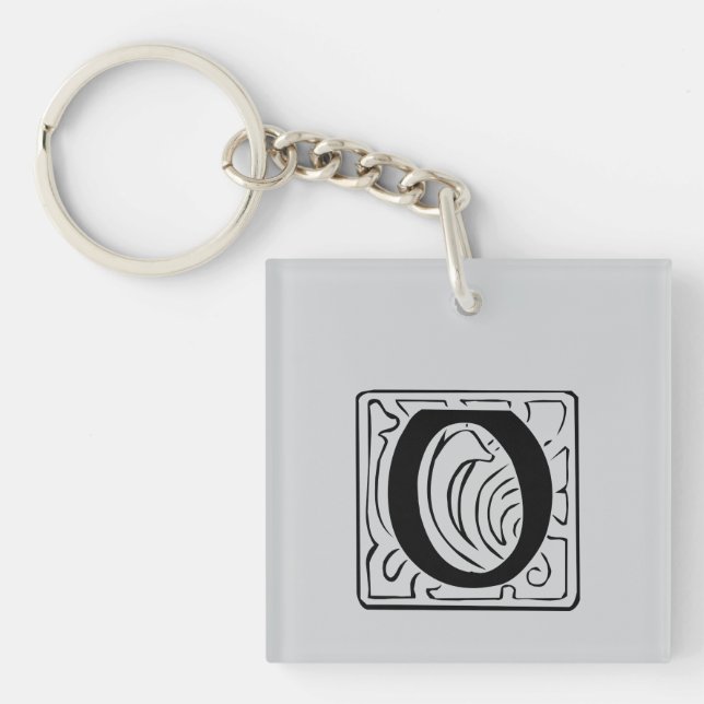 Llavero O Monogramm schwarz (Frente)