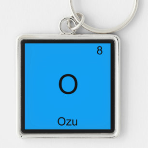 Llavero O - Ozu Camiseta divertida con símbolo de elemento