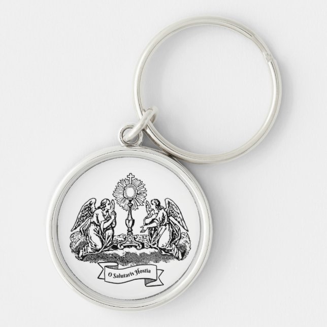 Llavero O Salutaris Hostia Keychain (Frente)