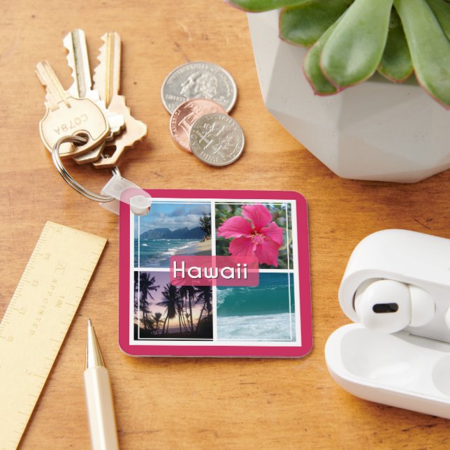 Llavero Oahu, capa marina de Hawaii (Escritorio )
