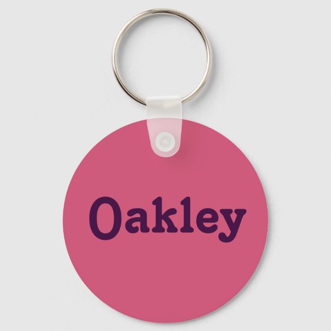 Llavero Oakley (Anverso)