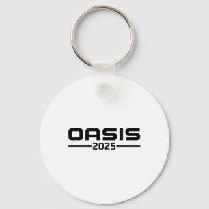 Llavero Oasis 2025 Vacaciones California Ca Vintage Retro 