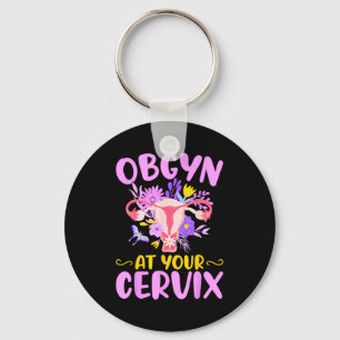 Llavero Ob-gyn En Tu Cuello Del Útero Divertido Gino Docto