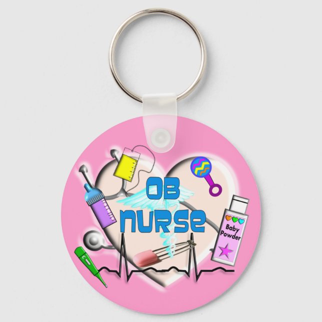 Llavero OB Nurs Art Gifts (Anverso)
