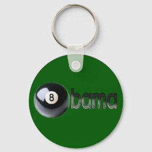 Llavero Obama Eight Ball Keychain