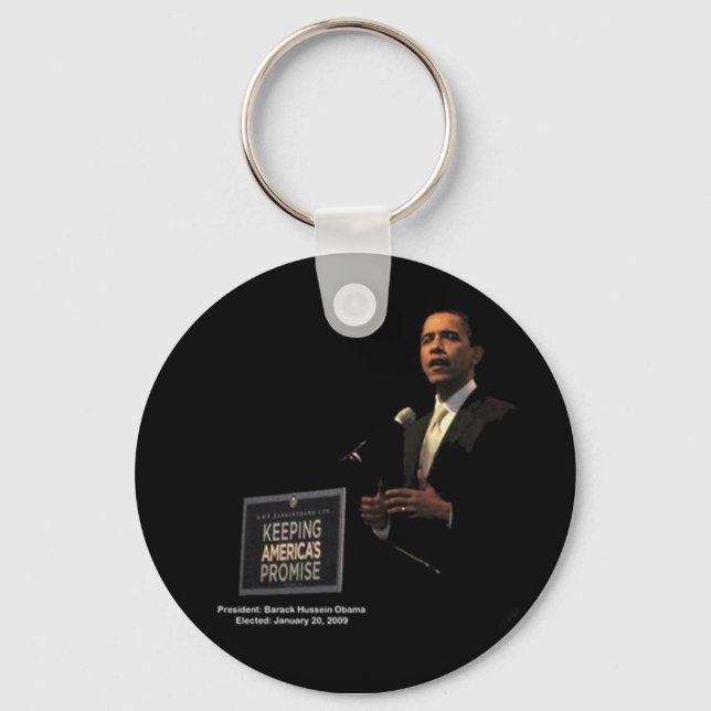 Llavero Obama Keychain Memorabilia, presidente de Estados  (Anverso)
