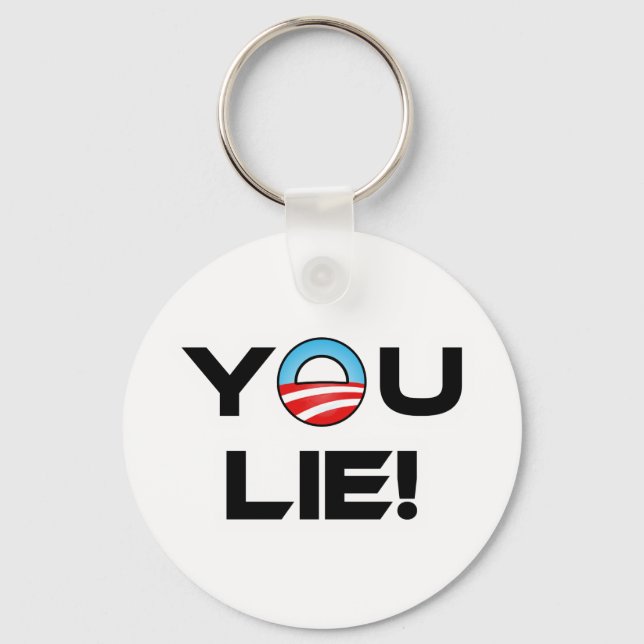Llavero Obama You Lie (Anverso)