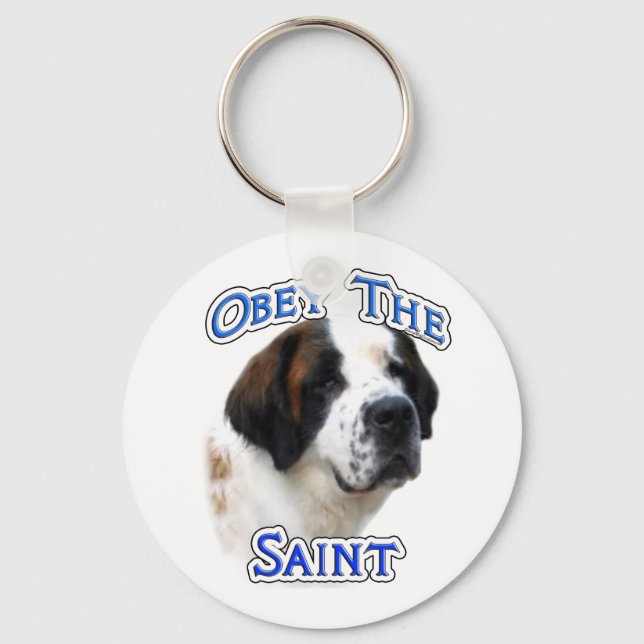 Llavero Obedece a la cadena Saint Keychain (Anverso)