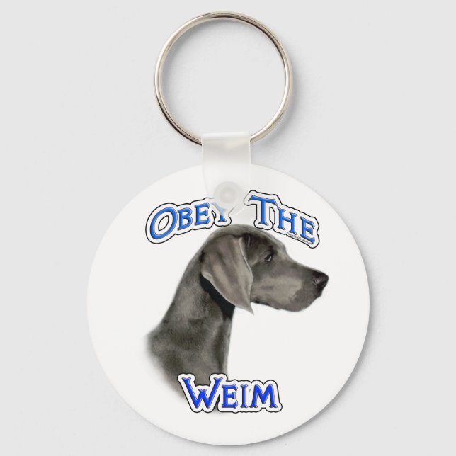 Llavero Obedezca la cadena Weim (Anverso)