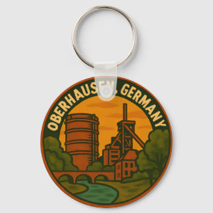 Llavero Oberhausen Alemania Arte Industrial