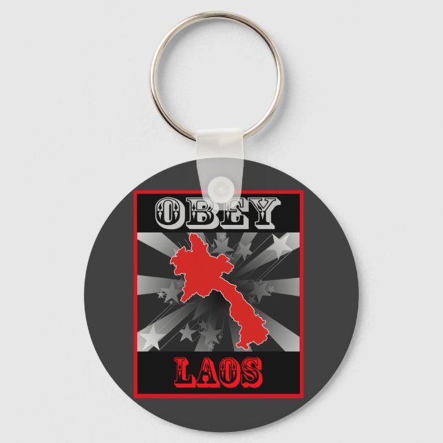 Llavero Obey Laos (Anverso)