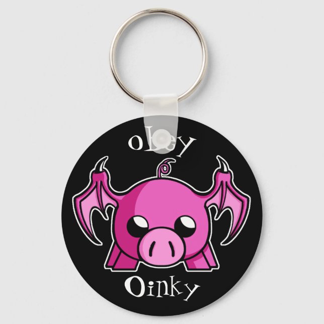 Llavero obey Oinky keychain (Anverso)
