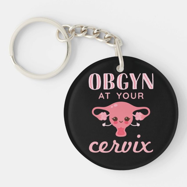 Llavero OBGYN en su Cervix (Frente)
