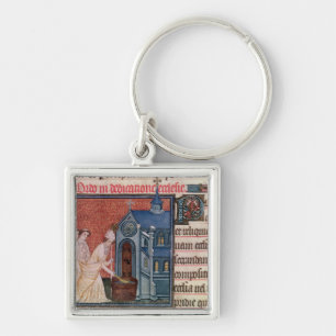 Llavero Obispo Consecrating una iglesia