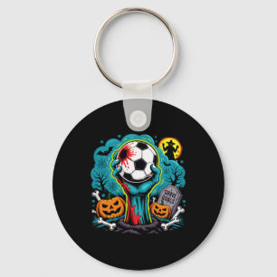 Llavero Objetivos graves Fútbol de Zombie de Halloween par