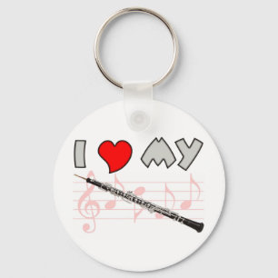 Llavero Oboe Love