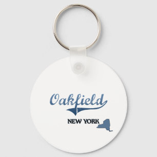 Llavero Obra clásica de Oakfield New York City