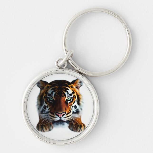 Llavero Observación de tigres (Frente)